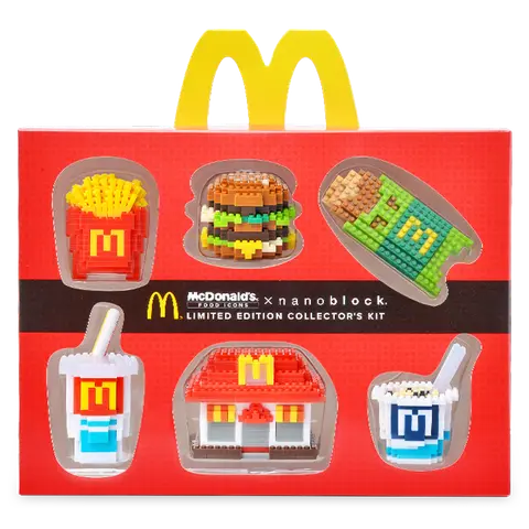 McDonald's Food Icons Complete Set