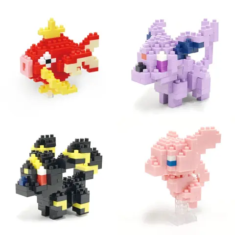 nanoblock Pokemon Eeveelution Bundle