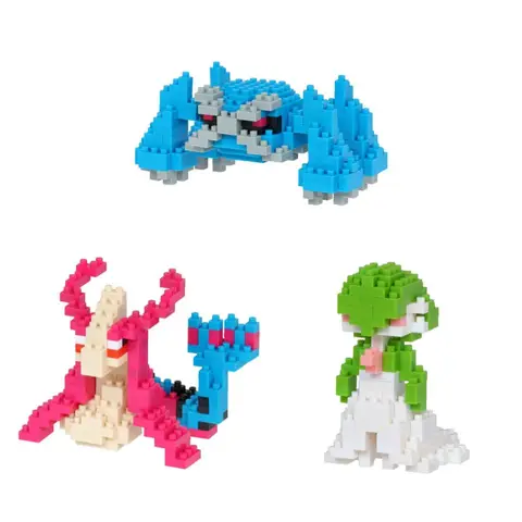 nanoblock Pokemon Evolution III Bundle